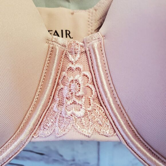 Vanity Fair Bra 40C Pink Adjustable Straps Back Hook Wired - Picture 3 of 9